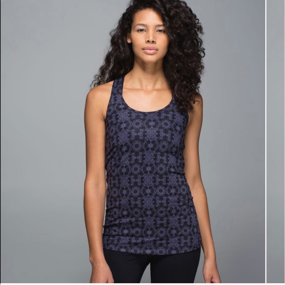 Lululemon Cool Racerback Prisma Nightfall Blue